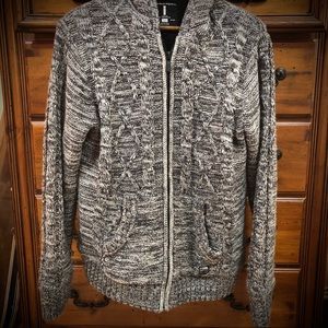 I Jeans by Buffalo Men’s Cable Knit Sweater L